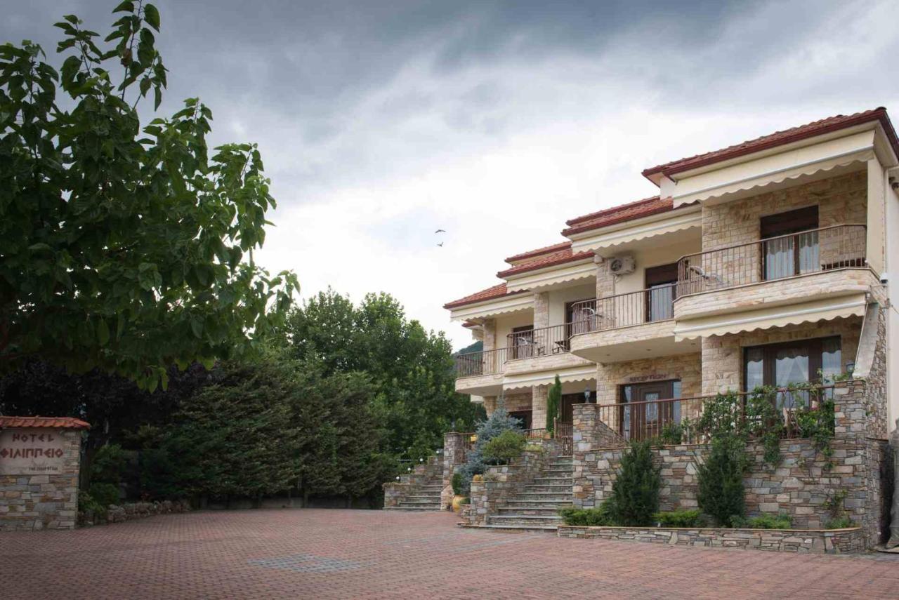 Hotel Philippion Káto Loutrákion Exterior foto